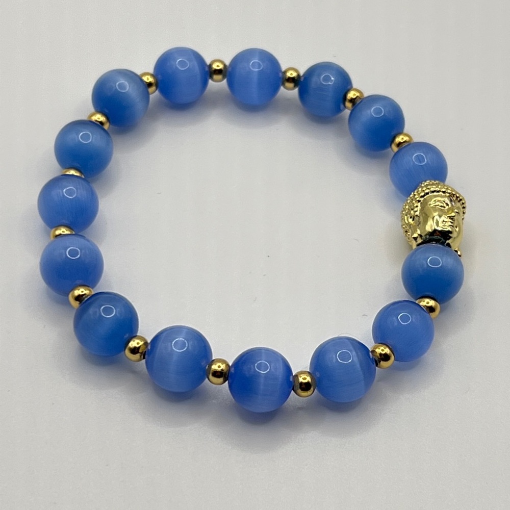 Blue Cat eyes Bracelet
